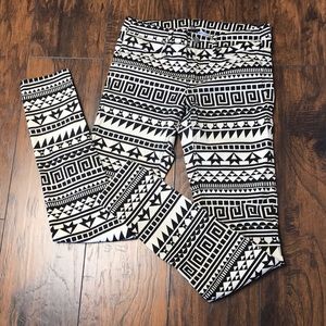 H&M Divided Pants with Geometric Shapes